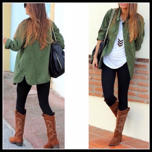 BLACK LEGGINGS BASIC SKINNY KNIT PANTS - Picture 5 of 8